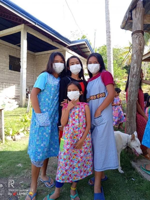 In spite of the Covid 19 pandemic, Ct. St. Augustine made a difference in the lives of these young girls from the Philippines. They were very thankful to receive a new dress and doll from the Catholic Daughters.